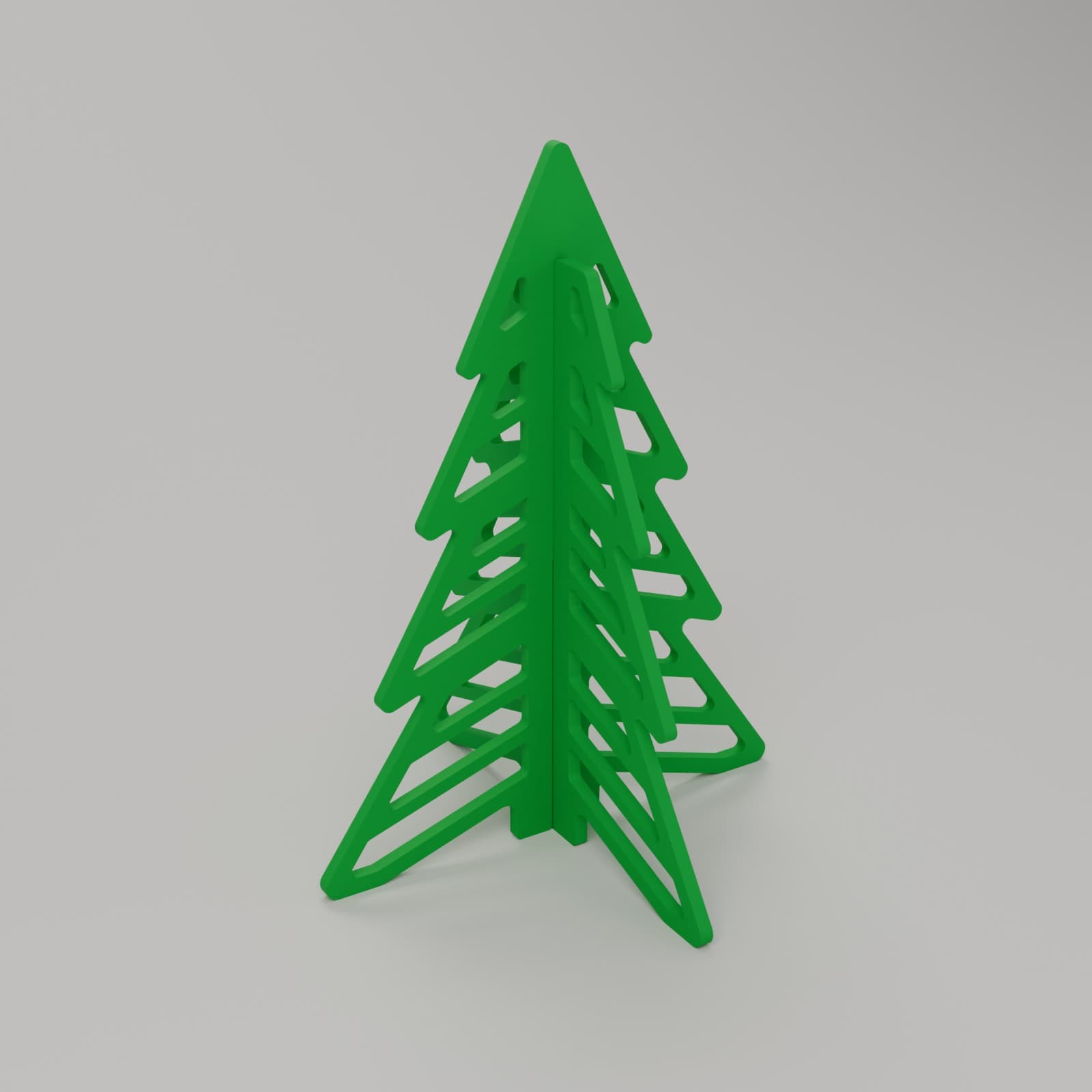 Insteekkerstboom in groen