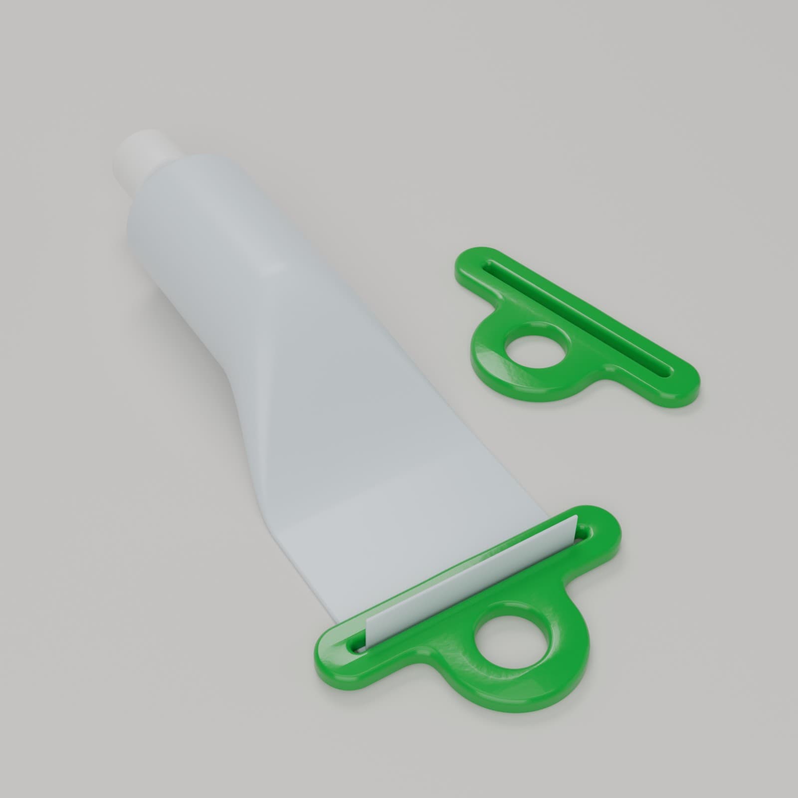 Tandpastaknijper (set van 2) in groen