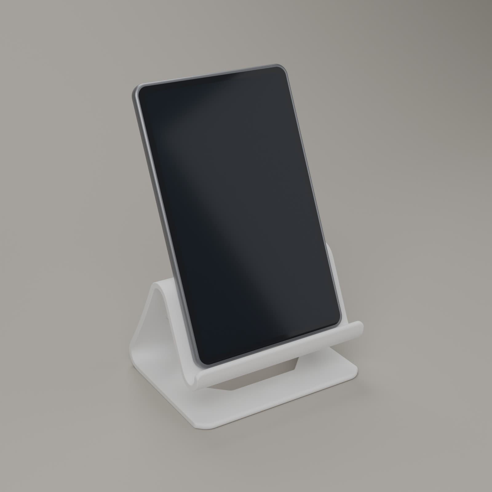 Tabletstandaard Golf in wit