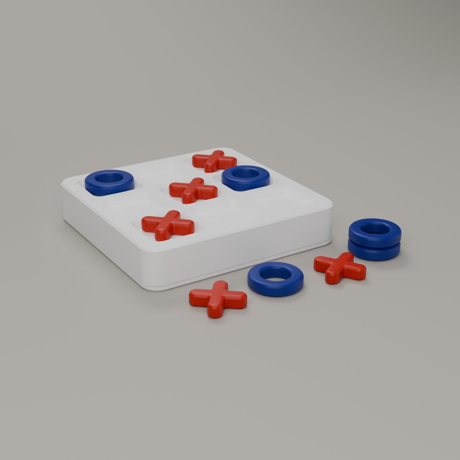 Boter-kaas-en-eieren Reisspel, complete set